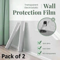 Self- Adhesive Transparent Electrostatic Wall Protection Film 2 pcs