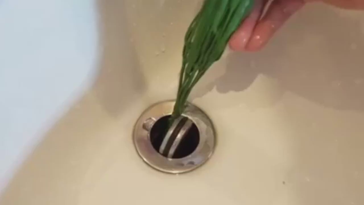 Sink Hair Filter, Removable Stainless Steel Drain Stopper Plug